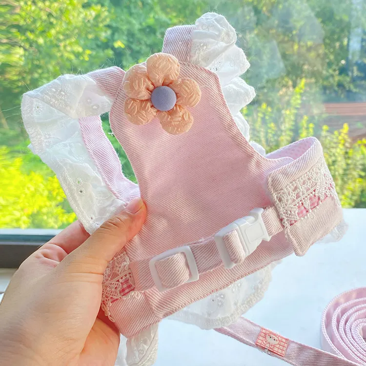网红宠物衣服款牵引裙泰迪比熊狗狗猫咪薄款弹力衣服短裙背心透气