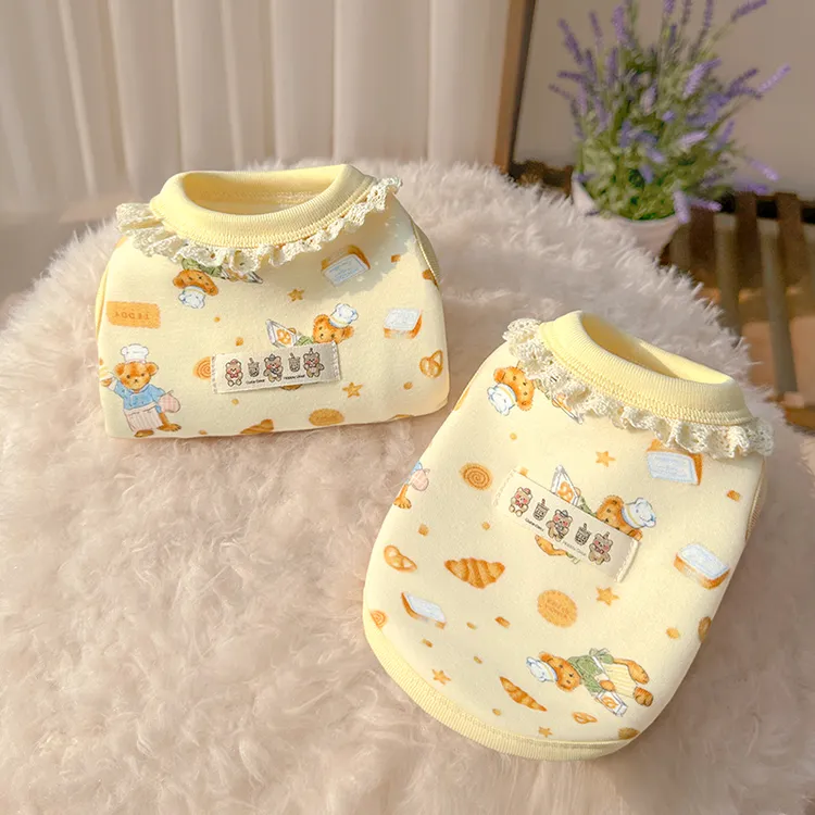 宠物猫咪狗狗衣服秋冬款保暖防掉毛比熊泰迪小体犬加绒加厚背心