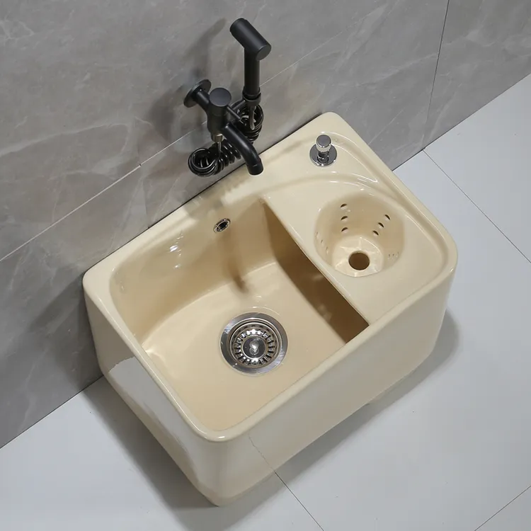 彩色拖把池家用阳台卫生间洗墩布帕带沥水新款户外庭院落地式高脚