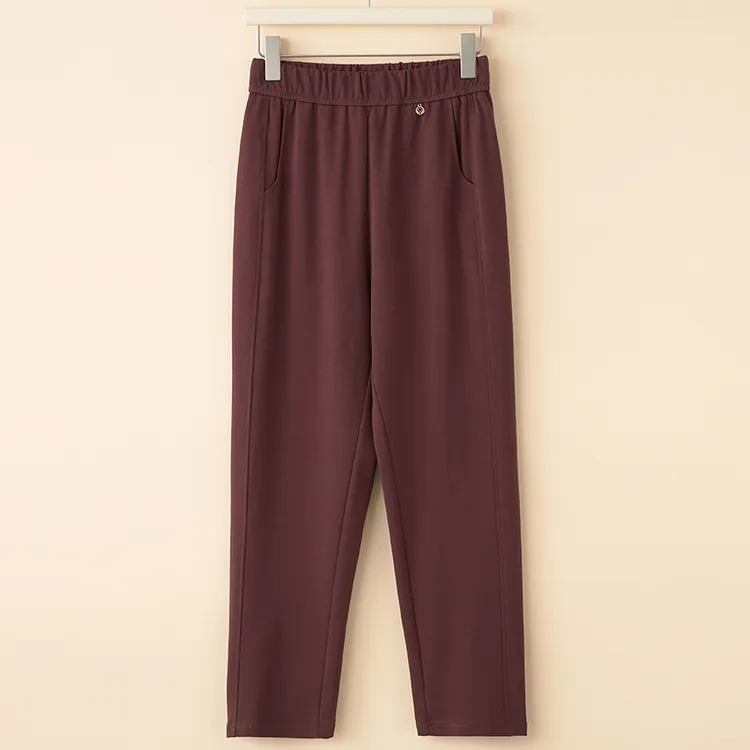 妈妈裤子50-60岁洋气夏天薄款加肥加大码宽松女休闲裤外穿直筒裤