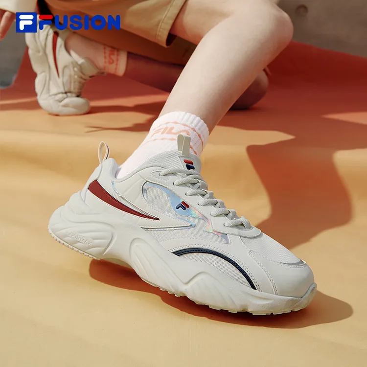 【夏季海螺】FILA斐乐CONCH轻便软弹百搭跑步老爹鞋女T12WM217303F