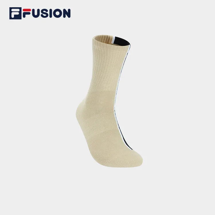 FILA/斐乐潮牌夏季新品男女同款袜子休闲运动中腰袜T13U332305F