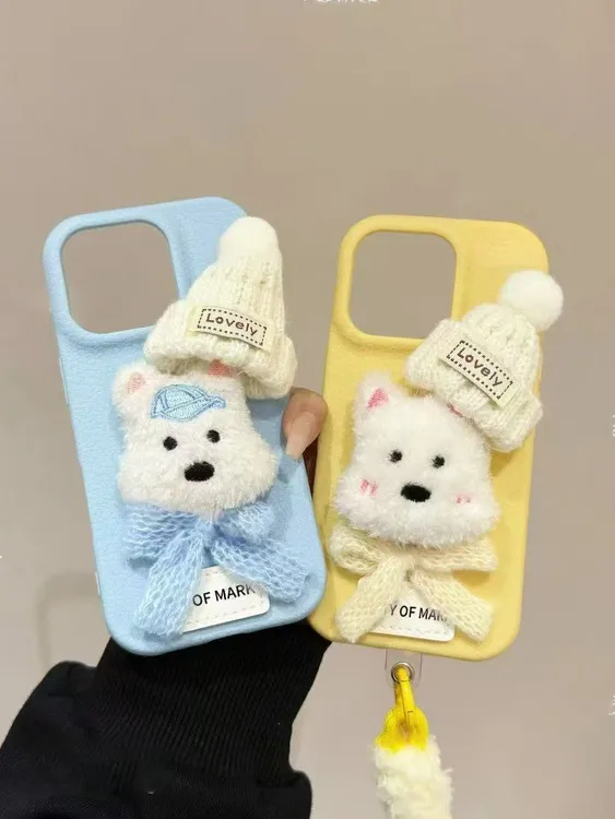 毛绒狗狗适用于华为pura70pro手机壳nova8/11/9/12/7/6se/8套