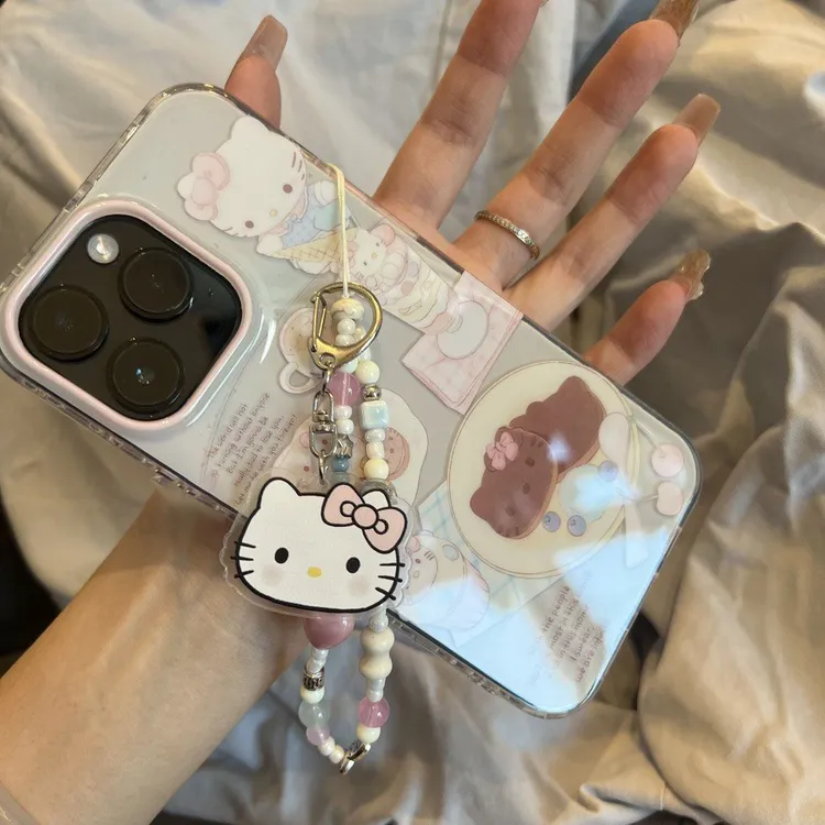 可爱铜锣烧KT适用苹果17promax/华为/小米/VIVO/OPPO/IQOO/手机壳