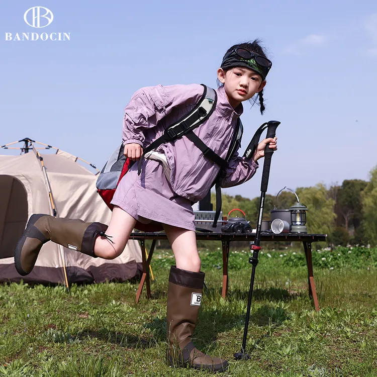 BANDOCIN/半度闲女童休闲套装户外透气轻便运动弹力春秋防晒外套