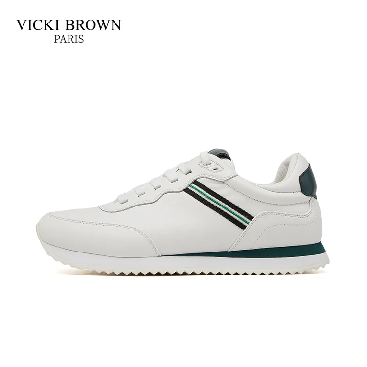 VICKI BROWN X法国男士男款休闲鞋 时尚阿甘鞋百搭男鞋