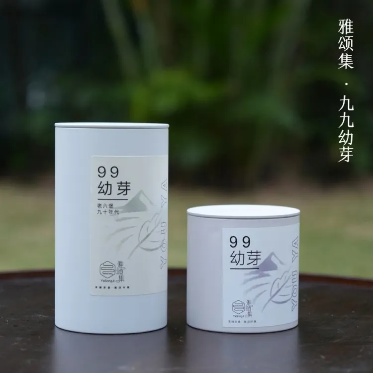 雅颂集广西梧州黑茶 九十年代老六堡茶 99幼芽