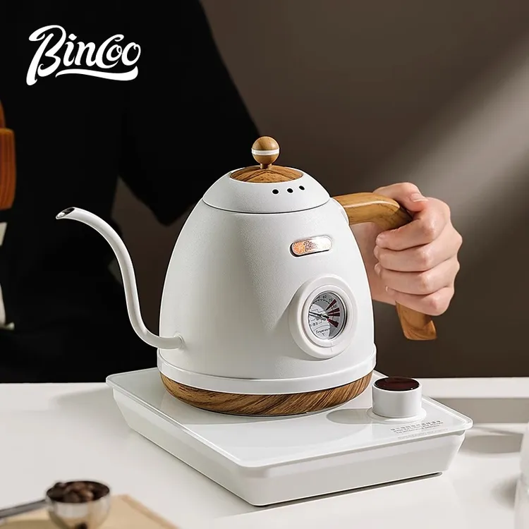 Bincoo咖啡手冲壶烧水壶家用恒温挂耳咖啡壶电热水壶细口长细嘴壶