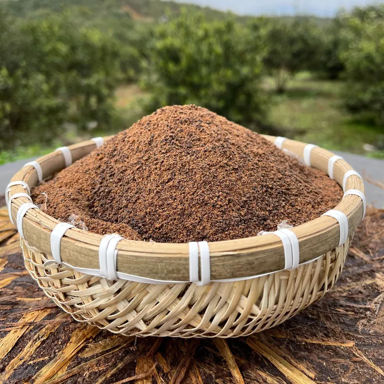 华麸3斤装湖南产山茶籽头道压榨茶枯粉茶麸粉