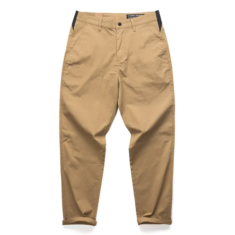 2485 新款男士休闲直筒裤夏季透气弹力直筒裤基础经典款百搭长裤