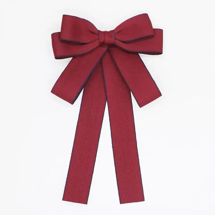 白衬衫领结女系带学院风英伦韩版纯色甜美百搭飘带衬衣蝴蝶结配饰