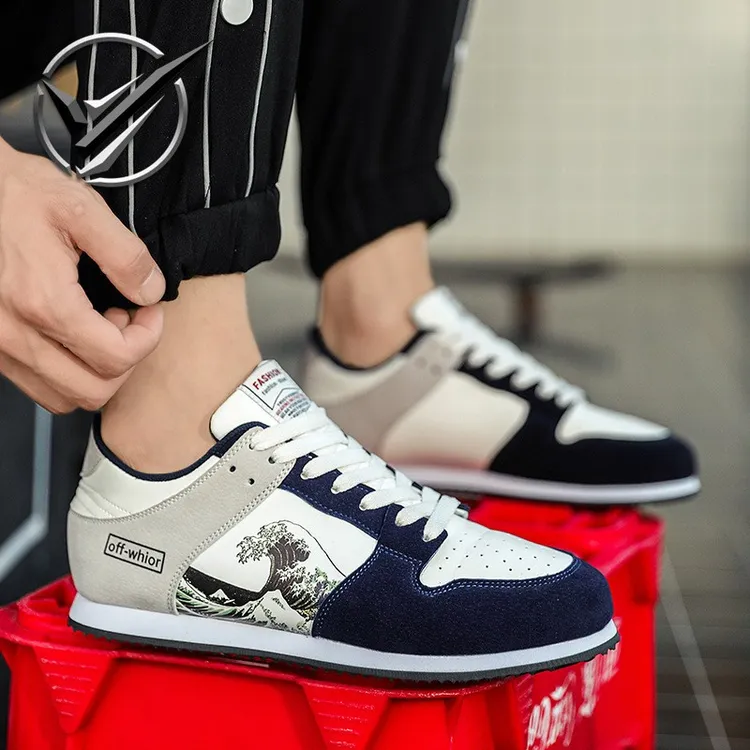 鞋子男士秋季新款韩版潮流百搭休闲运动青少年跑步轻便阿甘情侣鞋