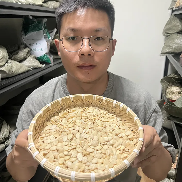 【本草李博士】无硫桃仁正宗去皮桃仁道地桃仁内蒙精选桃仁配枸杞