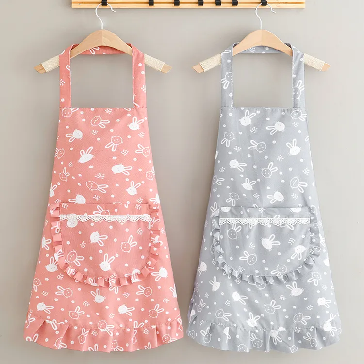 柔软舒适耐脏耐磨防水内衬防油防污厨房家用围裙透气清洁工作服