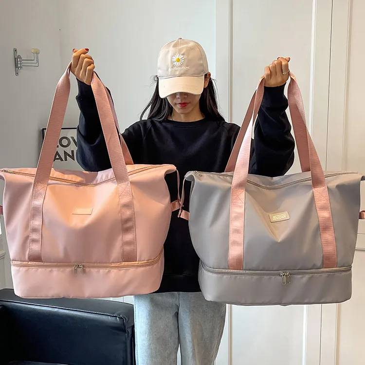 出差旅行包时尚网红旅行健身包多功能轻便出行包简约登机包旅行袋