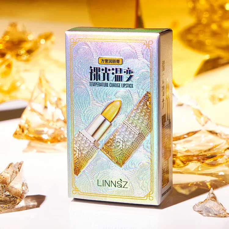 【百万补贴】LINNSZ琳妆裸光温变方管润唇膏