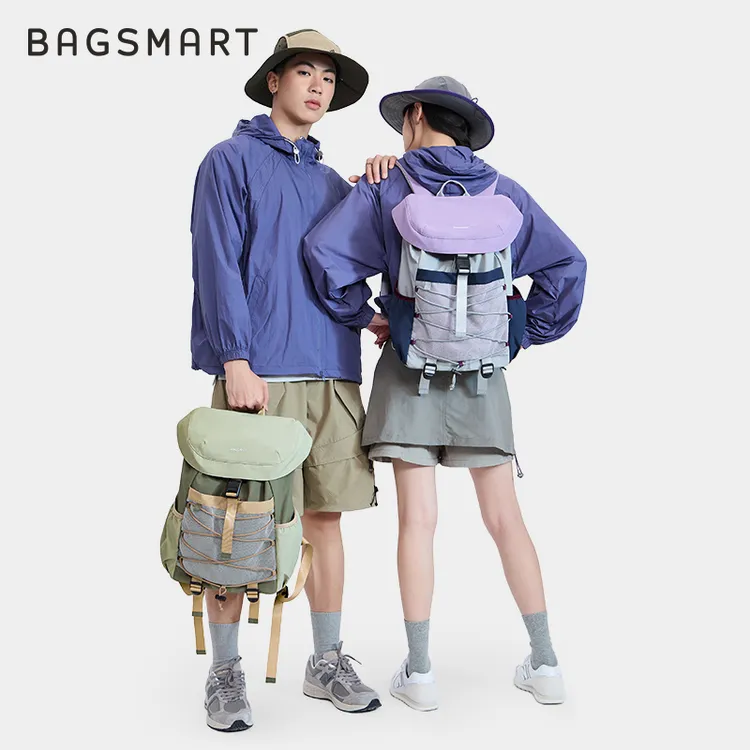 BAGSMART双肩包男大容量2025新款爆款旅行旅游户外通勤背包书包女
