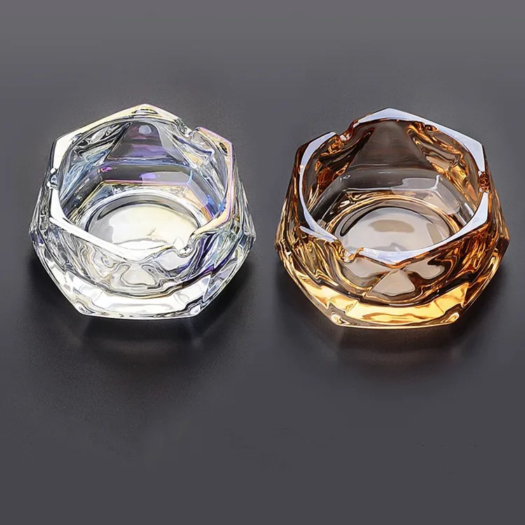 几何烟灰缸家用客厅轻奢高级感创意个性潮流烟缸送灭烟沙时尚烟盅