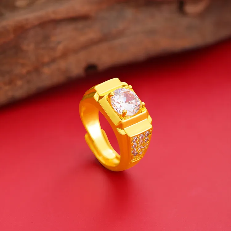 活口戒指男女同款