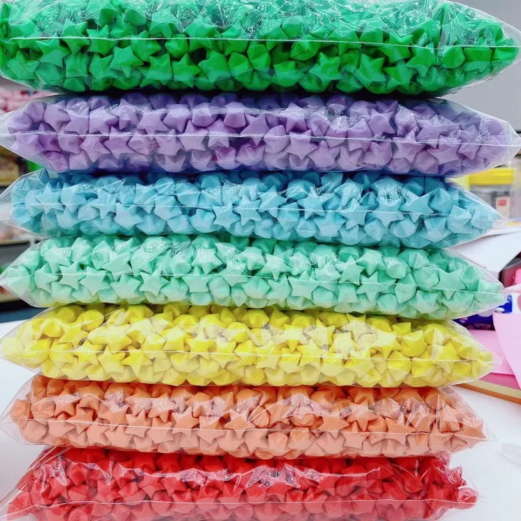 【现货秒发】有买有送】手工星星成品送生日礼物女友花束许愿手折