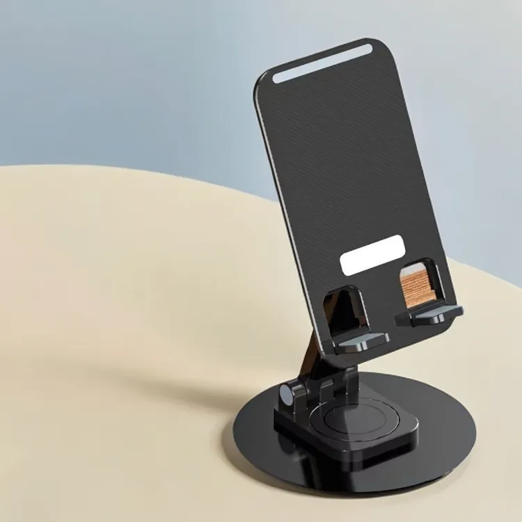 手机支架桌面旋转金属便携可调节懒人支架铝合金支架通用多功能