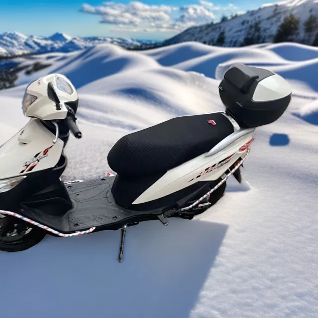 电动车隔热防晒坐垫套摩托车舒适加厚网面实用好看透气电动车坐垫