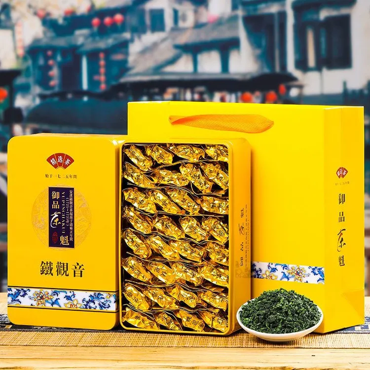 铁观音茶叶2025新茶正宗安溪高山清香型兰花香乌龙茶浓香型礼盒装