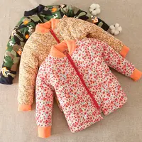 冬季中大小棉袄儿童男女孩子幼儿手工纯棉花超厚内胆外套超厚防寒