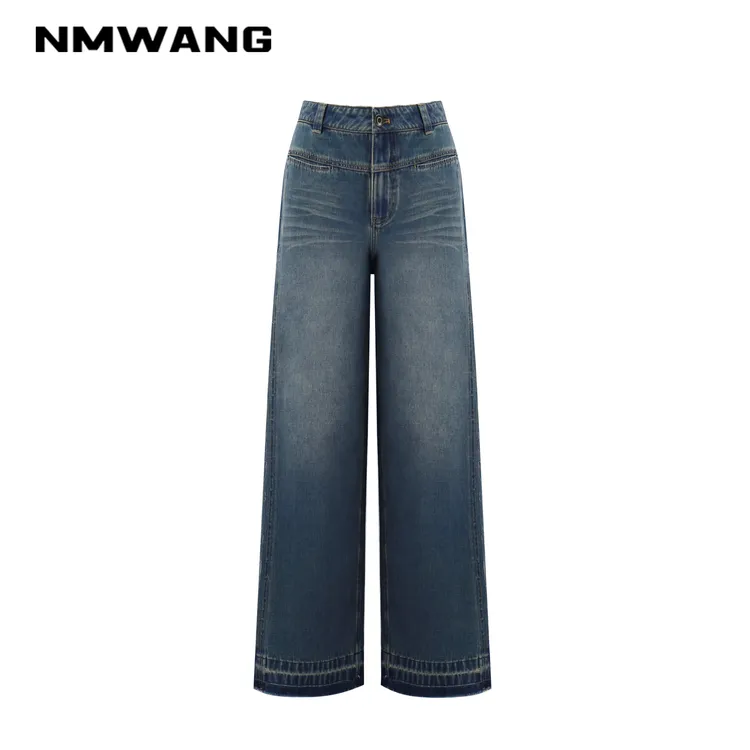 【可可专享】NMWANG牛魔王XH3C047怀旧分割阔腿裤