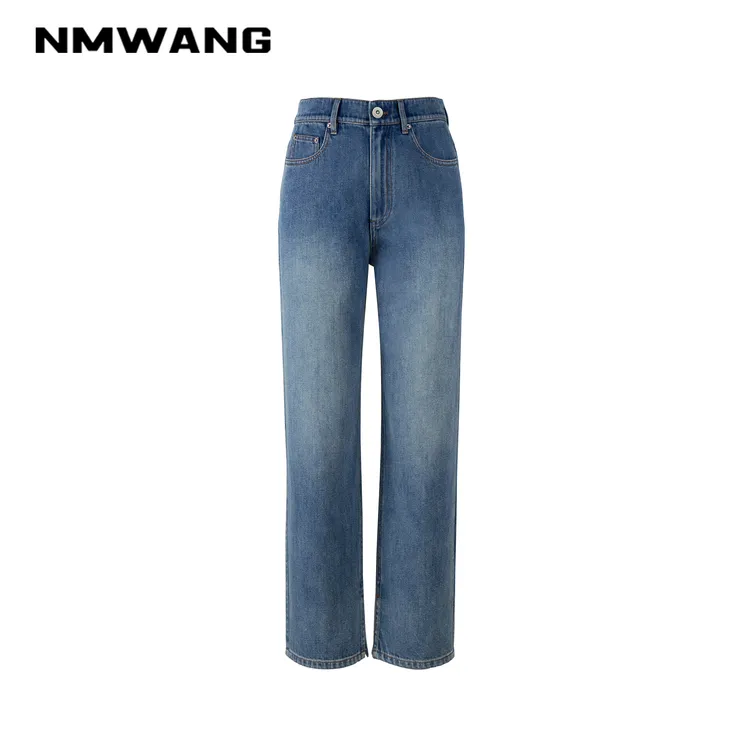 【可可专享】NMWANG牛魔王XH4C102复古烟管裤