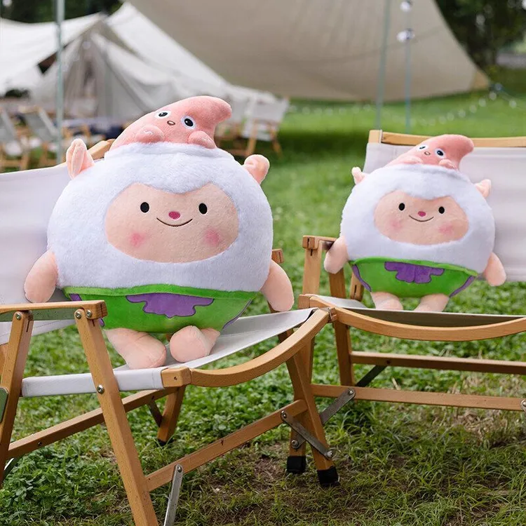 可爱派大星毛绒玩具超萌变身羊公仔布娃娃抱枕儿童生日礼物送女友