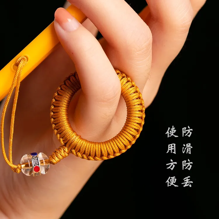 汉服配饰古风手挂绳链指环扣钥匙防丢挂饰儿童