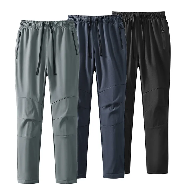 24极地石墨烯加绒护膝裤户外加绒冲锋裤冬季保暖防风防水登山裤