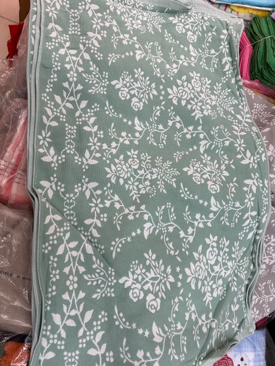 纯棉双层纱布枕巾一对吸汗透气