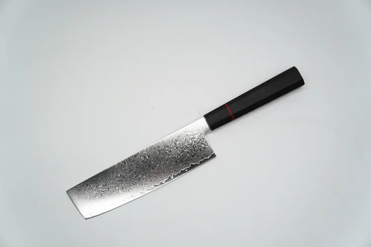 墨刃手工锻打大马士革钢家用锋利持久耐用日式小菜切