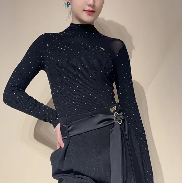 YRSS舞服♥新款北极星极简风摩登上衣