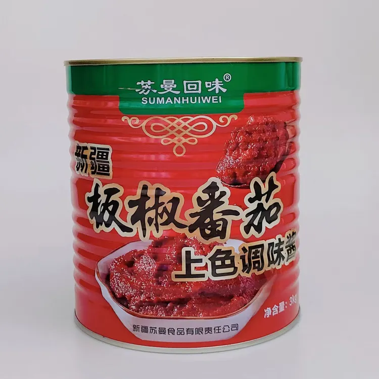 苏曼回味新疆板椒番茄上色调味酱上色辣酱只香不辣炒菜上色新选择