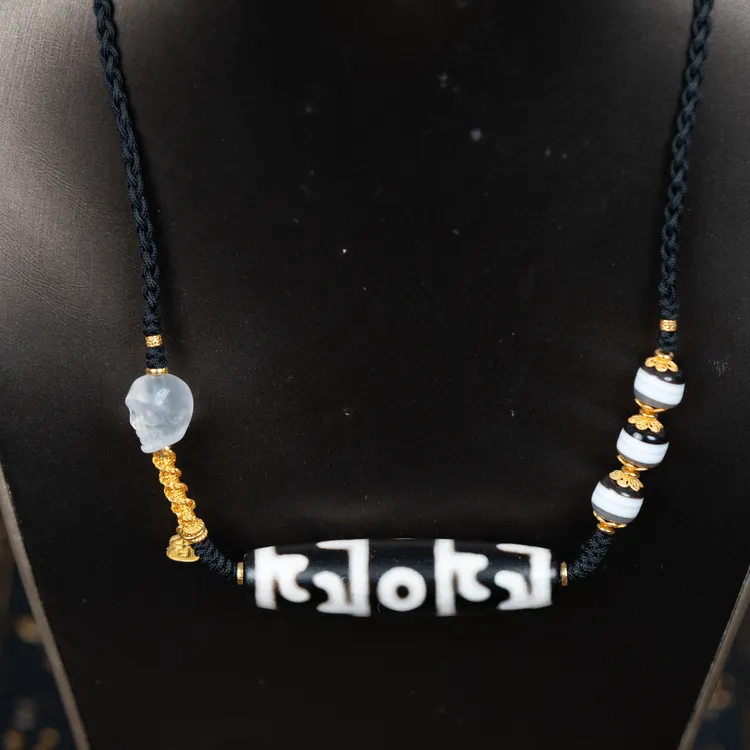 【鲸禧云珠2店】莲师三Y项链 多样性发其一 X006