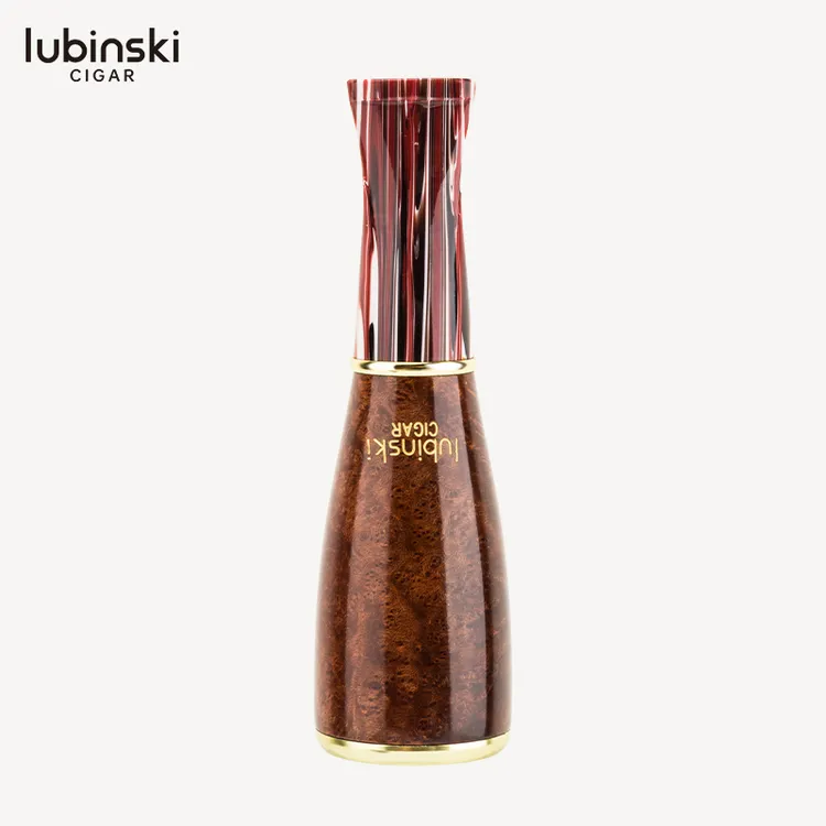 LUBINSKI石楠木雪茄烟嘴坎帕兰咬嘴多环径通用礼盒装送男朋友老公