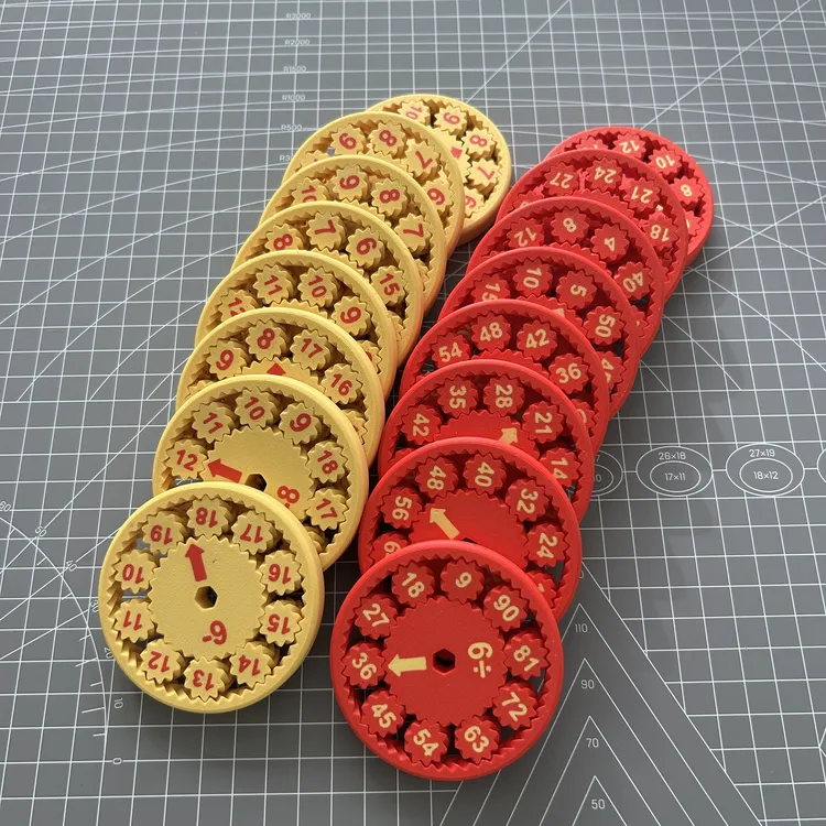 数学指尖陀螺启蒙教具.趣味学习玩具.创意学习教具.儿童节