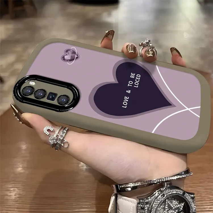 适用于【华为】Nova7Pro英文爱心高级感网红女款硅胶防摔手机壳