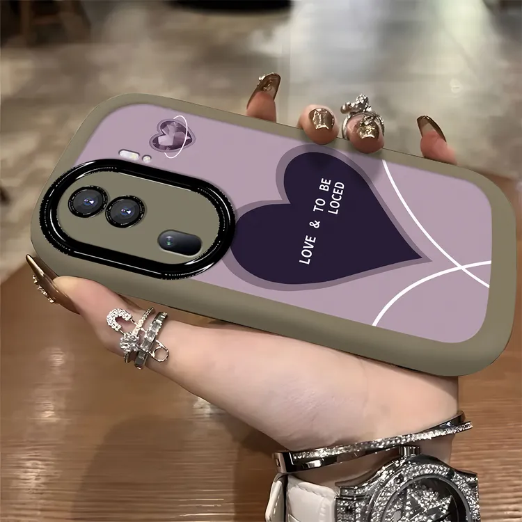 适用于【OPPO】Reno11Pro【5G】英文爱心高级感网红女款手机壳