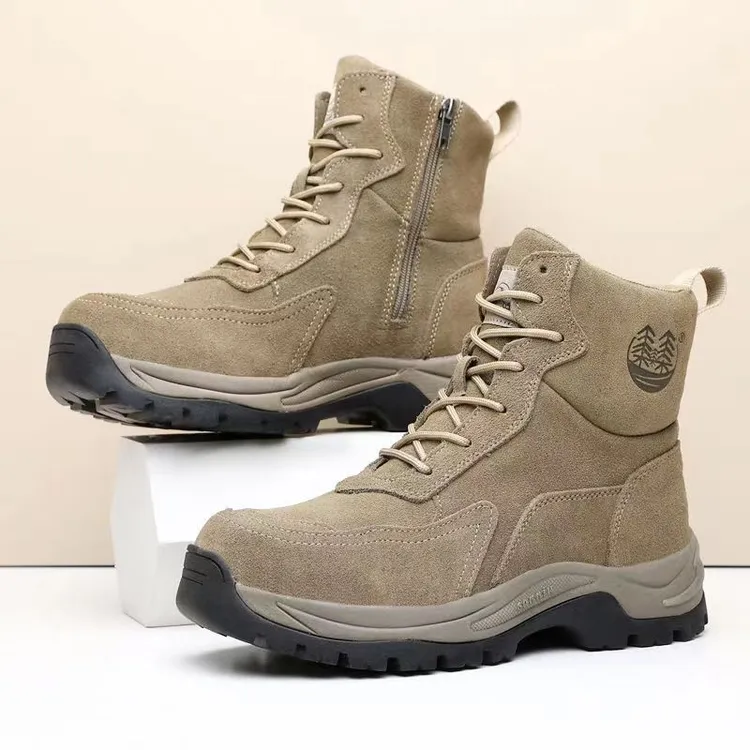 （三牛）冬季户外加厚保暖羊皮毛一体雪地靴男女同款