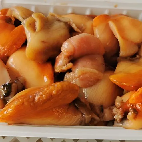 大连海鲜新鲜现扩赤贝肉北极贝肉3份每份250克包邮