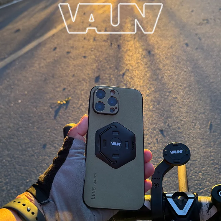 VAUN骑行手机支架摩托汽车载公路山地电动自行车导航磁吸手机支架