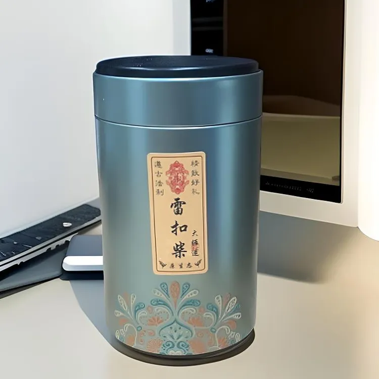 凤凰单丛茶狮头脚雷扣柴约100克一罐鉴品装