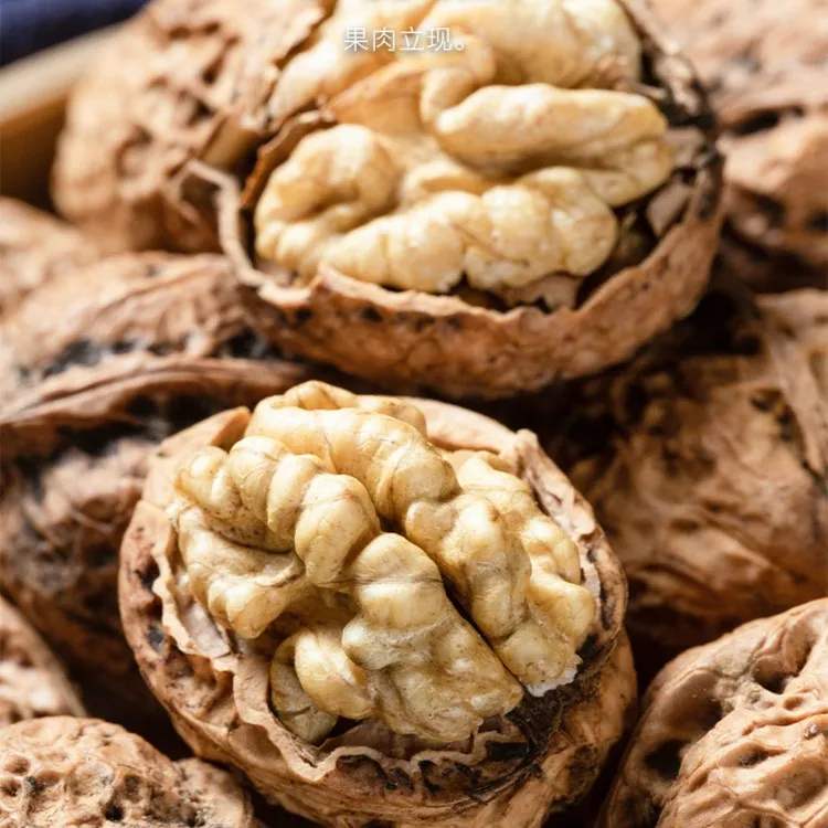 云生鲜新货核桃老树薄皮核桃好礼直播卖货3斤5斤包邮营养