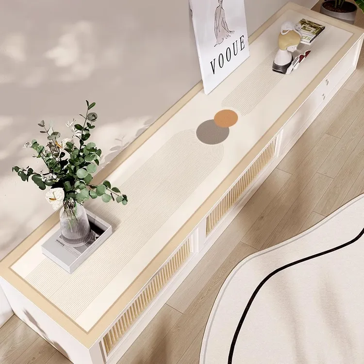 电视柜桌垫台面保护垫防水防油玄关鞋柜边柜茶几桌面垫餐桌布台布