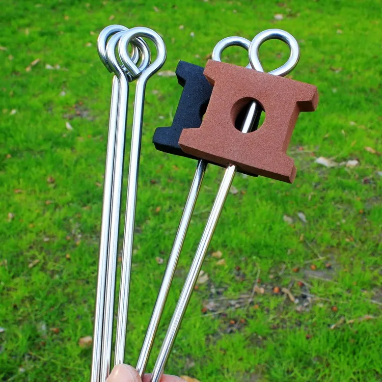 融也不锈钢加长加粗地插叉绕线板放桩野钓固定插有泄力溜鱼防断线