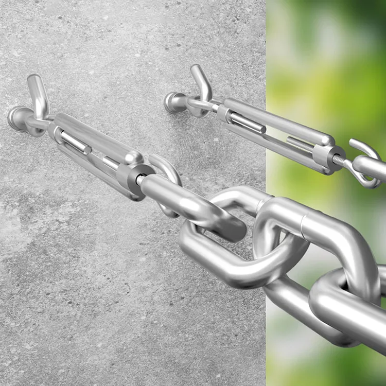 不锈钢晾衣绳加长加粗防风防滑专用晒衣绳室外晒被子神器凉衣链条